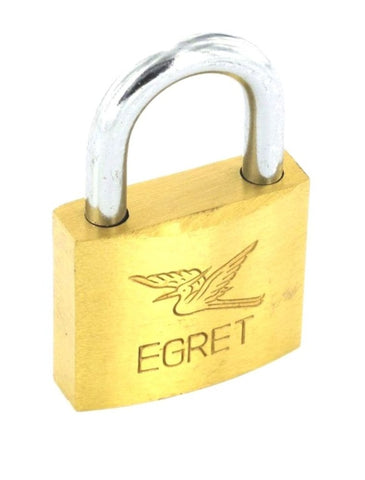 Securit-Egret Brass Padlock Boxed