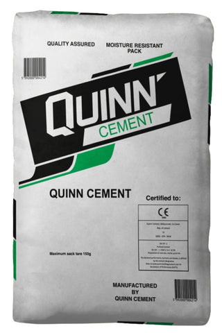 Quinn Cement Ordinary Portland Cement Grey - 25kg