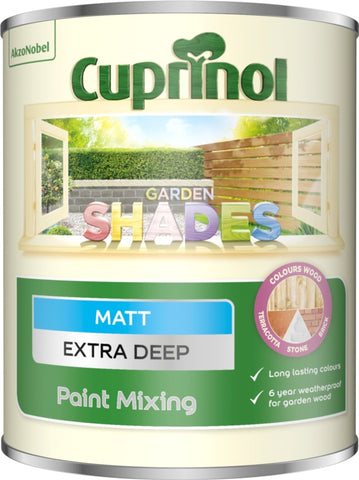 Cuprinol-Garden Shades Extra Deep Matt Paint Mixing