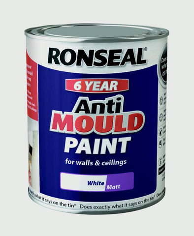 Ronseal-6 Year Anti Mould Paint 750ml