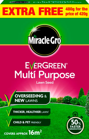 Miracle-Gro-Multi Purpose Grass Seed Promo
