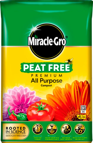 Miracle-Gro-All Purpose Peat Free Compost