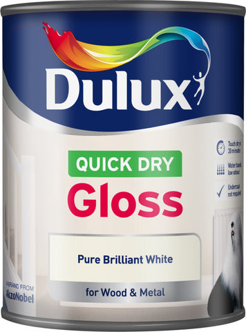 Dulux-Quick Dry Gloss 750ml