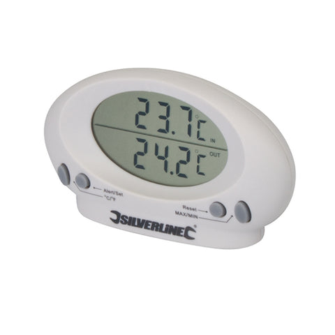 Silverline-Indoor/Outdoor Thermometer