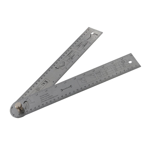 Silverline-Easy Angle Protractor Rule
