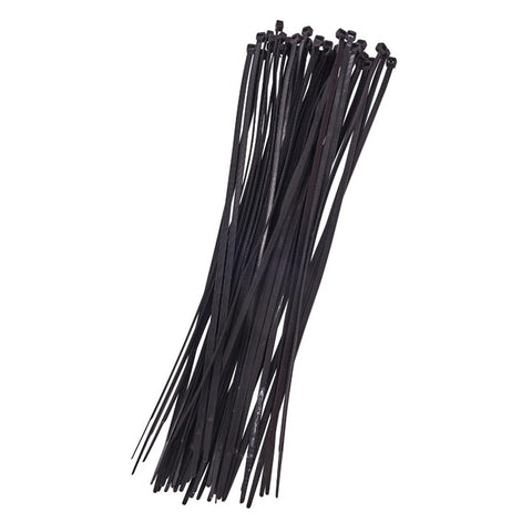 AMTECH-40pc (3.6 X 300mm) Cable Tie - Black