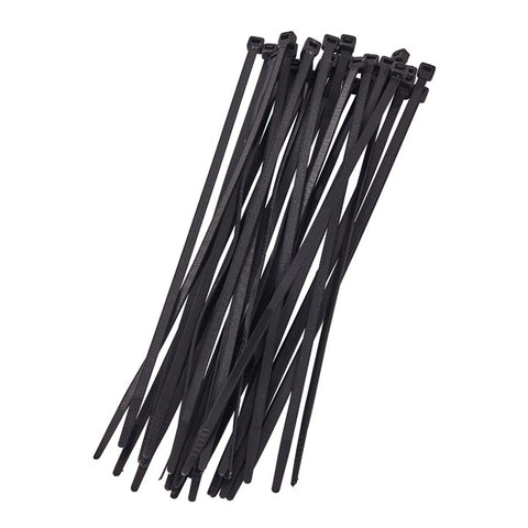 AMTECH-30pc (4.8 X 250mm) Cable Tie - Black