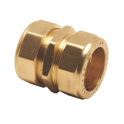 Sid Telfers Brass Compression Equal Coupler 22mm