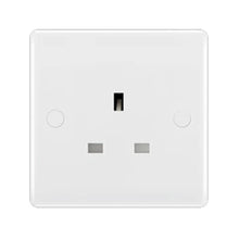 British General 800 Series 13A White Unswitched Socket 1 Gang 823