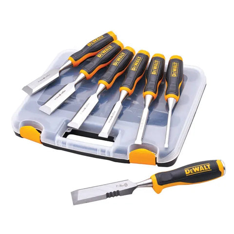 DeWalt 6 Piece Chisel Set With Free Chisel Knife XMS25CHISEL