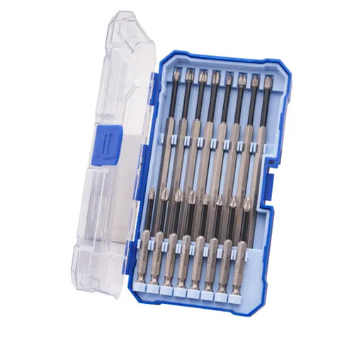 Faithfull Long Series Impact Driver Bit Set XMS25LONGBIT