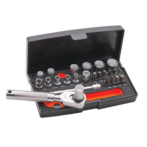 Bahco Special Edition 1/4in Socket Set  (25 Piece) SL25 XMS25SS14