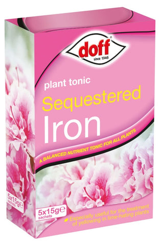 Doff-Sequestered Iron Plant Tonic