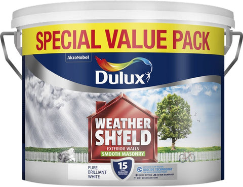 Dulux-Weathershield Smooth Masonry Paint 7.5L