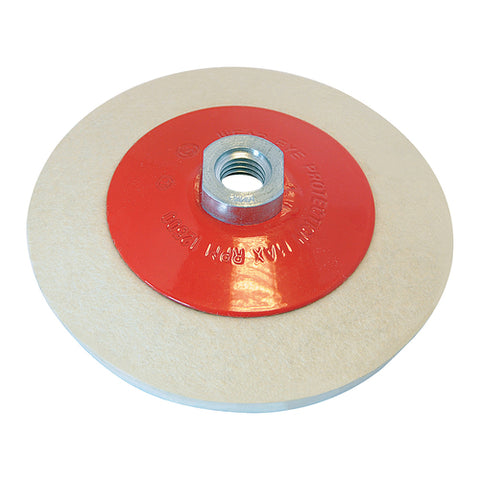 Silverline-Bevelled Felt Buffing Wheel