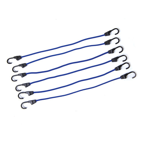 Silverline-Bungee Cords 6pk
