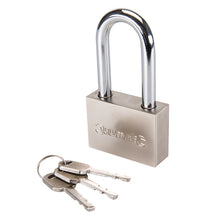 Silverline-Steel Padlock Long Shackle