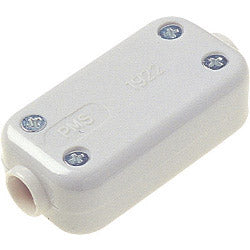 Dencon-5A, 2 Terminal Fixed Connector, White
