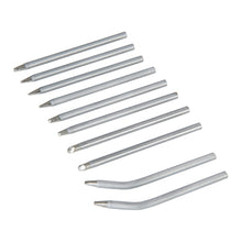 Silverline-Soldering Iron Tips Set 10pce