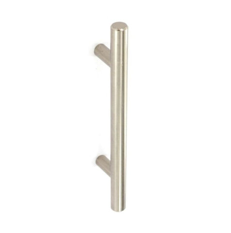 Securit-Brushed Nickel 12mm Cupboard Handles (2)