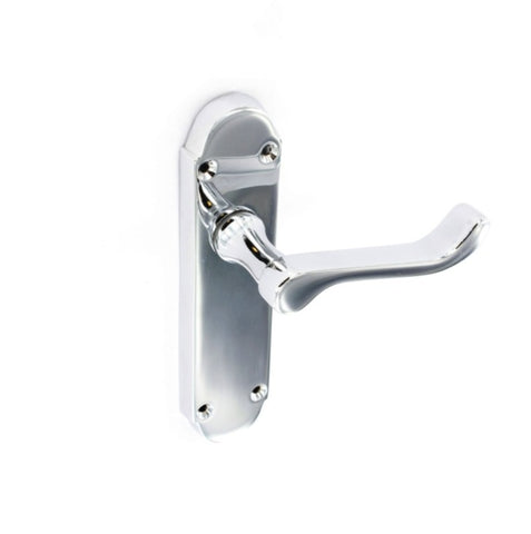 Securit-Chrome Shaped Latch Handles (1 Pair)