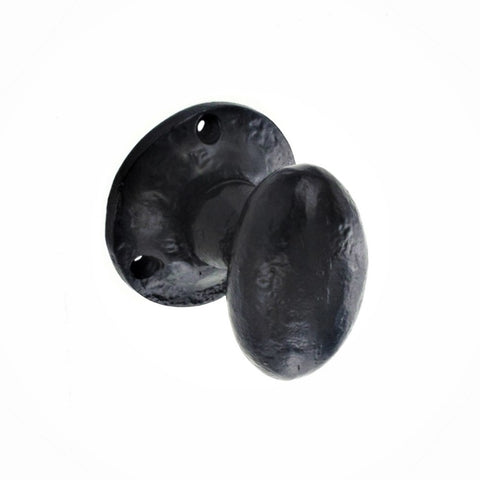 Securit-Black Antique Mortice Knobs