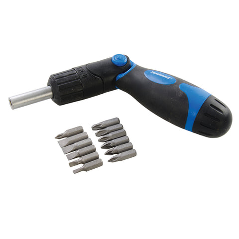 Silverline-Multi-Bit Ratchet Screwdriver