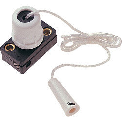 Dencon-Pull with Cord,White, Centre Pull
