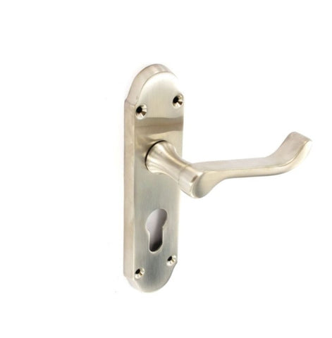 Securit-BN Shaped Euro Lock Handles 48mm C/C (Pair)