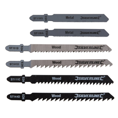 Silverline-Jigsaw Blade Set 30pce