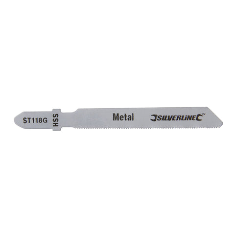 Silverline-Jigsaw Blades for Metal 5pk