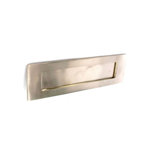 Securit-Brushed Nickel Letter Plate