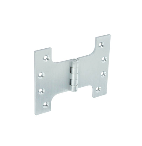 Securit-Parliament Hinges Satin Chrome on Brass (1 1/2 Pair)