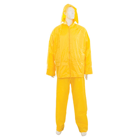 Silverline-Rain Suit Yellow 2pce
