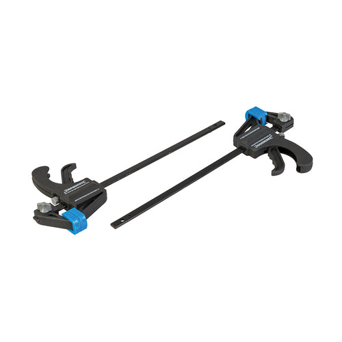 Silverline-Mini Clamps 2pk