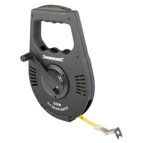 Silverline-Geared Surveyors Tape