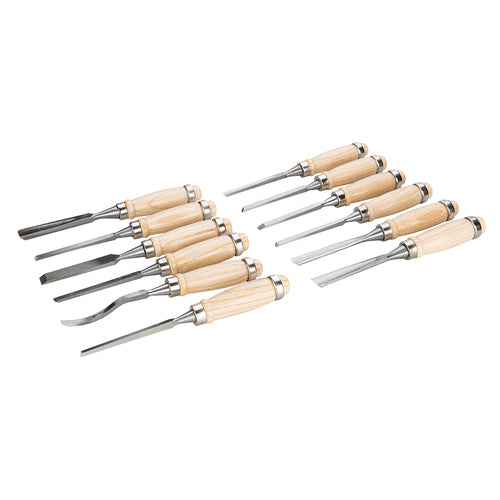 Silverline-Wood Carving Set 12pce