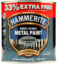 Hammerite-Metal Paint Hammered 750ml + 33% Free