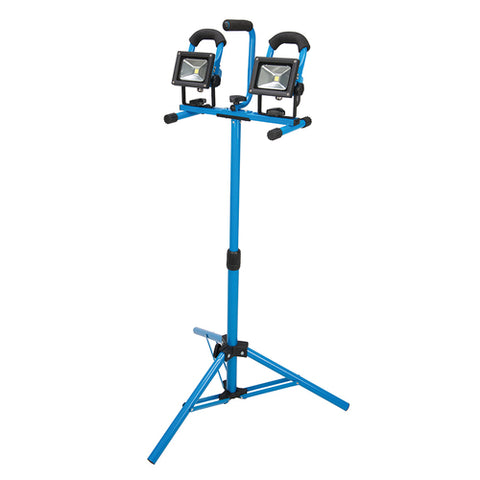 Silverline-LED Tripod Twin Site Light