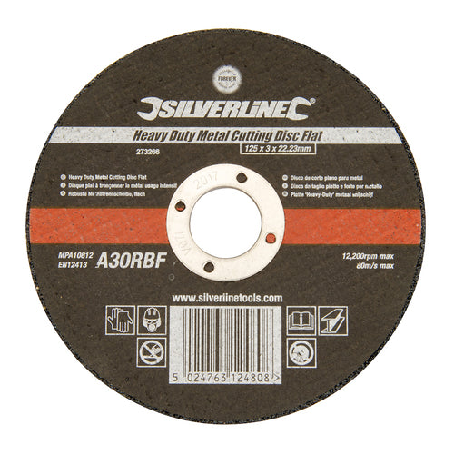 Silverline-Heavy Duty Metal Cutting Disc Flat