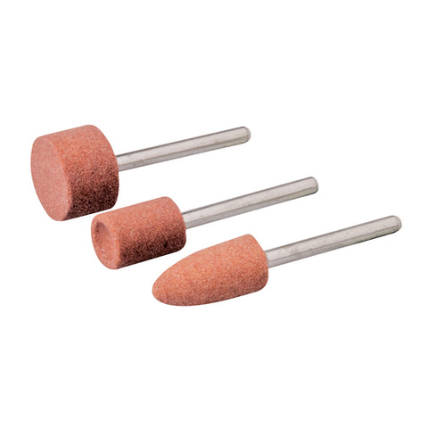 Silverline-Rotary Tool Grinding Stone Set 3pce