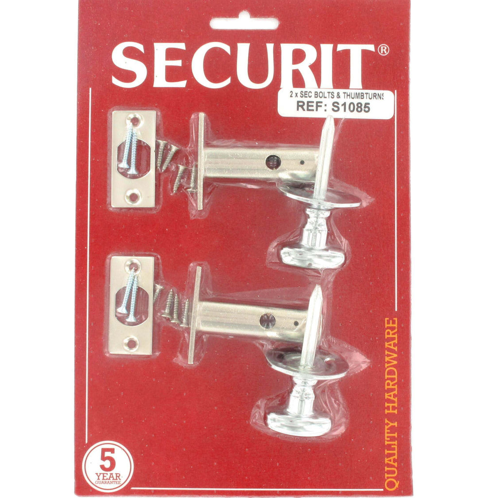 Securit-Security Bolts and Thumb Turns