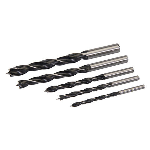 Silverline-Lip & Spur Drill Bit Set 5pce