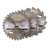 Silverline-TCT Circular Saw Blades 16, 24, 30T 3pk