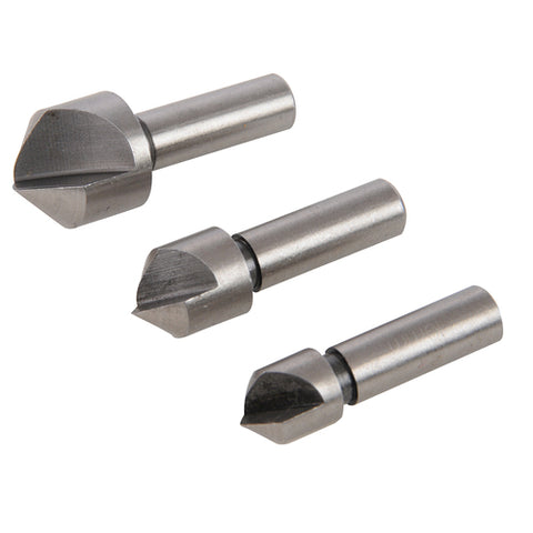 Silverline-HSS Countersink Set 3pce