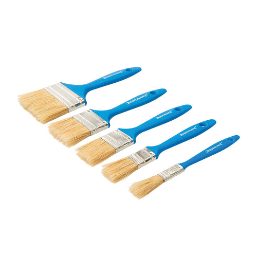 Silverline-Disposable Paint Brush Set 5pce