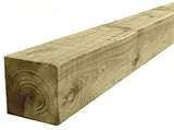 3" x 3" (75mm) Pressure Treated Wooden Gate Fence Post 2.4m Fence Post | Wood Fence Posts | Gate Post 