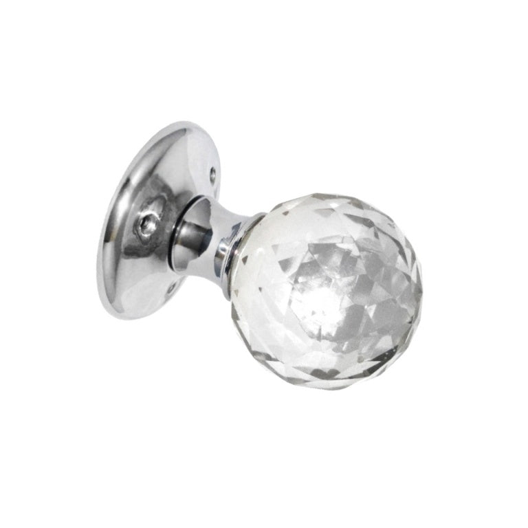 Securit-Glass Ball Mortice Knobs CP
