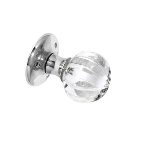 Securit-Glass Pumpkin Mortice Knobs CP