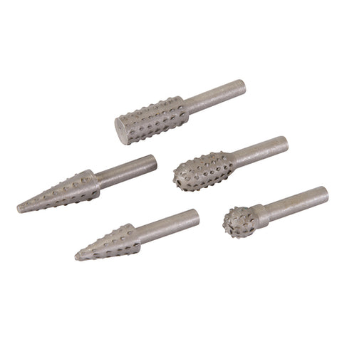 Silverline-Rotary Rasp Set 5pce
